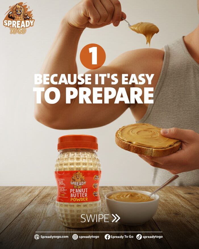 Spready To Go – Peanut Butter Powder - Image 6