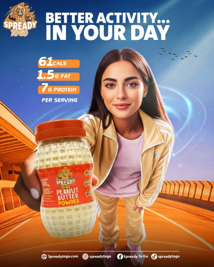 Spready To Go – Peanut Butter Powder - Image 8